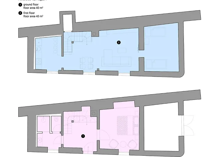 Modern In A Picturesque 15th-century Building Holiday home